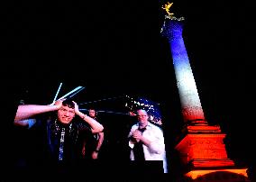 Eurovision Party At Place De La Bastille - Paris