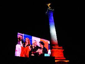 Eurovision Party At Place De La Bastille - Paris