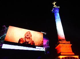 Eurovision Party At Place De La Bastille - Paris