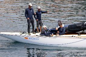 King Juan Carlos Kicks Off The Regattas - Sanxenxo