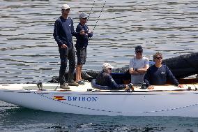 King Juan Carlos Kicks Off The Regattas - Sanxenxo
