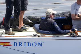 King Juan Carlos Kicks Off The Regattas - Sanxenxo