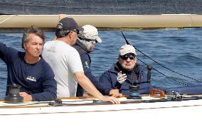 King Juan Carlos Kicks Off The Regattas - Sanxenxo