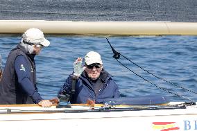 King Juan Carlos Kicks Off The Regattas - Sanxenxo