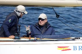 King Juan Carlos Kicks Off The Regattas - Sanxenxo