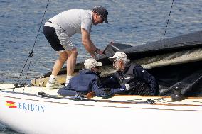 King Juan Carlos Kicks Off The Regattas - Sanxenxo
