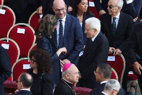 VIPs At Inauguration Of Pope Leo XIV - Vatican