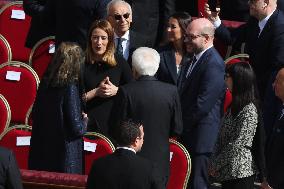 VIPs At Inauguration Of Pope Leo XIV - Vatican