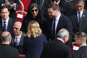 VIPs At Inauguration Of Pope Leo XIV - Vatican