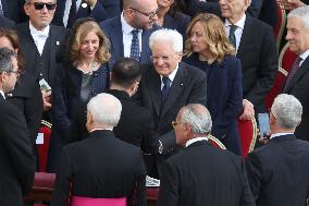 VIPs At Inauguration Of Pope Leo XIV - Vatican