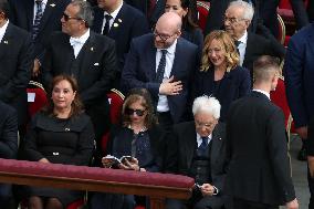 VIPs At Inauguration Of Pope Leo XIV - Vatican