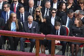 VIPs At Inauguration Of Pope Leo XIV - Vatican