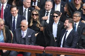 VIPs At Inauguration Of Pope Leo XIV - Vatican