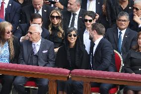 VIPs At Inauguration Of Pope Leo XIV - Vatican