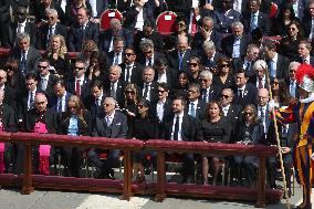 VIPs At Inauguration Of Pope Leo XIV - Vatican