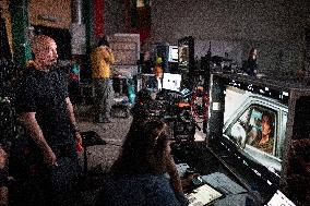 Filming Eagles of the Republic