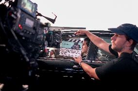 Filming Eagles of the Republic