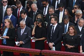 VIPs At Inauguration Of Pope Leo XIV - Vatican