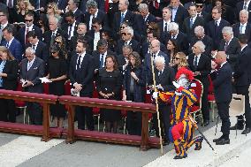 VIPs At Inauguration Of Pope Leo XIV - Vatican