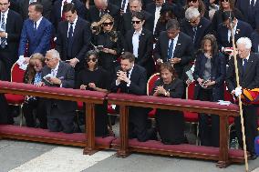 VIPs At Inauguration Of Pope Leo XIV - Vatican