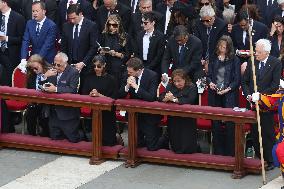 VIPs At Inauguration Of Pope Leo XIV - Vatican