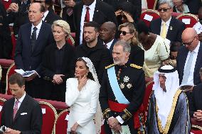 Royals At Inauguration Of Pope Leo XIV - Vatican