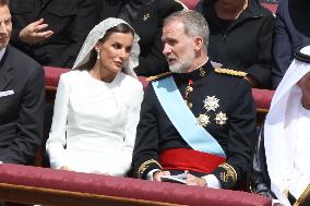 Royals At Inauguration Of Pope Leo XIV - Vatican