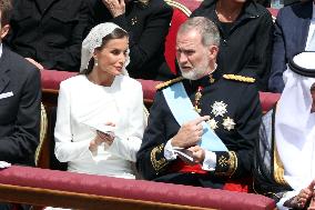 Royals At Inauguration Of Pope Leo XIV - Vatican