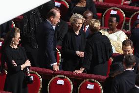 VIPs At Inauguration Of Pope Leo XIV - Vatican