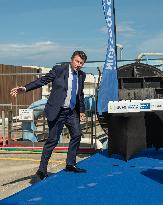 Nice Haliotis 2 Foundation Stone Ceremony With Estrosi And Ginesy