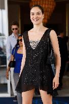 Cannes Shanina Shaik leaves Hotel Martinez MP