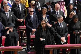 VIPs At Inauguration Of Pope Leo XIV - Vatican