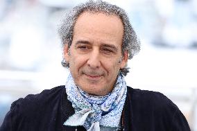 Cannes - La Le?on De Musique Alexandre Desplat & Guillermo Del Toro Photocall
