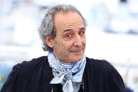 Cannes - La Le?on De Musique Alexandre Desplat & Guillermo Del Toro Photocall