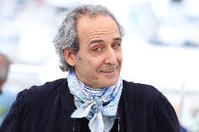 Cannes - La Le?on De Musique Alexandre Desplat & Guillermo Del Toro Photocall