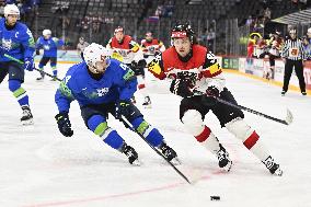 ICE HOCKEY WC SLOVENIA-AUSTRIA