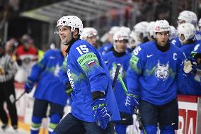 ICE HOCKEY WC SLOVENIA-AUSTRIA