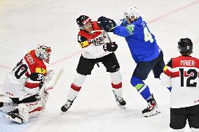 ICE HOCKEY WC SLOVENIA-AUSTRIA
