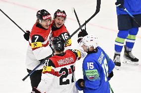 ICE HOCKEY WC SLOVENIA-AUSTRIA
