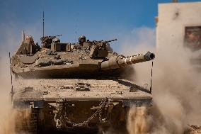 Israeli Troops In Gaza