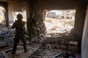 Israeli Troops In Gaza