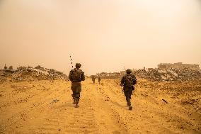 Israeli Troops In Gaza