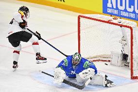 ICE HOCKEY WC SLOVENIA-AUSTRIA