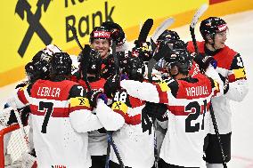 ICE HOCKEY WC SLOVENIA-AUSTRIA