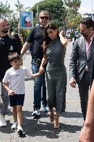 Cannes - Eva Longoria And Family On The Croisette