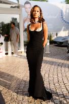 Cannes Joan Smalls leaves Hotel Martinez MP