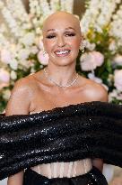 Cannes Anna Assous leaves Hotel Martinez MP