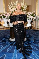 Cannes Anna Assous leaves Hotel Martinez MP