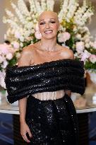 Cannes Anna Assous leaves Hotel Martinez MP