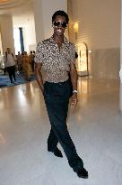 Cannes Alton Mason leaves Hotel Martinez MP